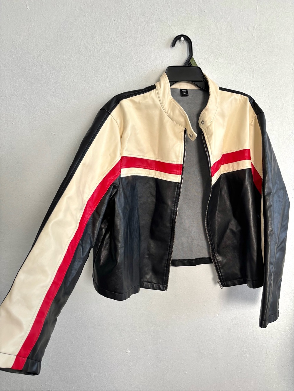 Leather Racing Jacket. - Picture 2 of 5